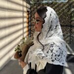 اسکارف دانتل سه گوش