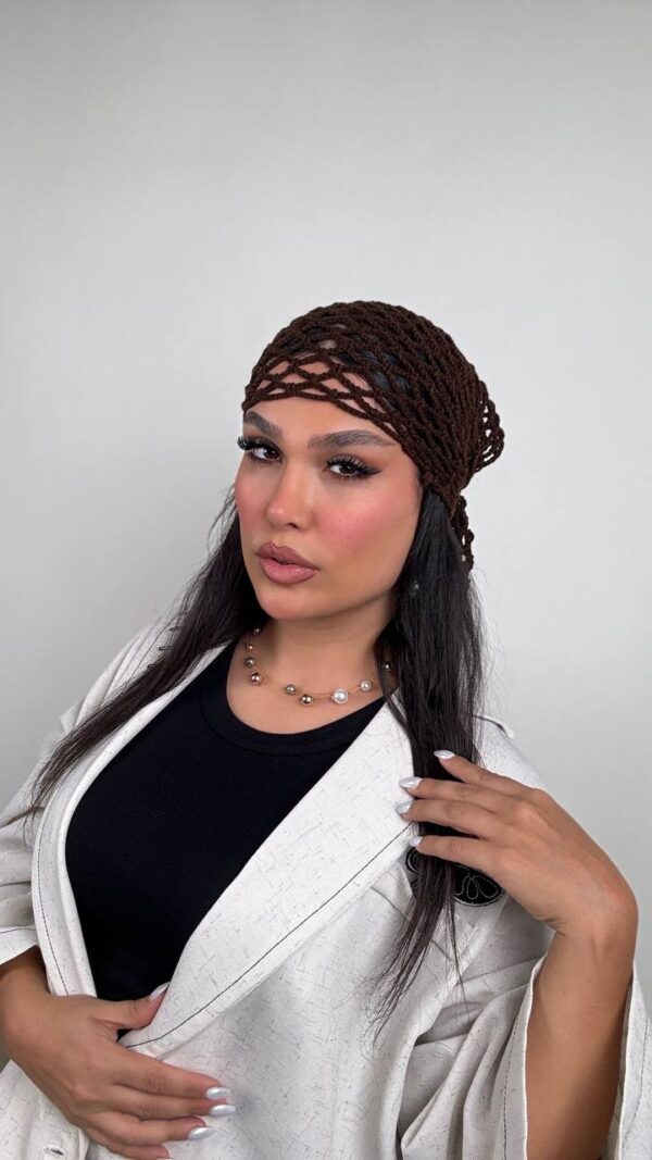اسکارف قلاب بافی - Image 5