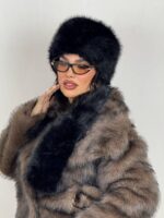 ست شال و کلاه روسی - Image 5