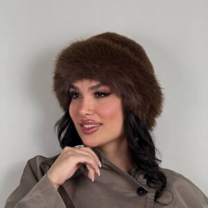 کلاه دور خز