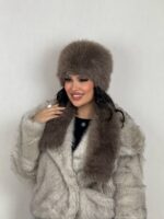 ست شال و کلاه روسی - Image 6