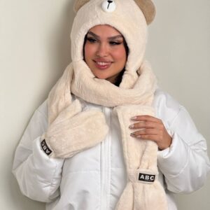 سرهمی شال کلاه دستکش خرسی