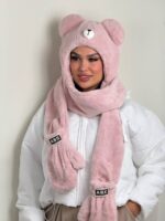 سرهمی شال کلاه دستکش خرسی - Image 4