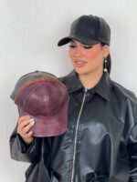 کلاه نقابدار چرم