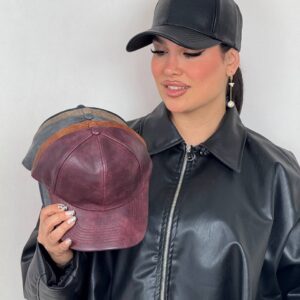 کلاه نقابدار چرم