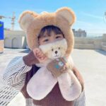 سرهمی شال و کلاه دستکش بچگانه - Image 2