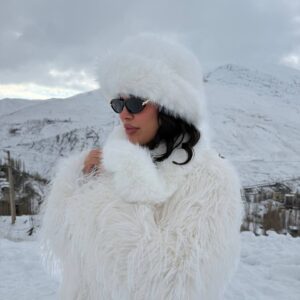 ست شال و کلاه فرحی