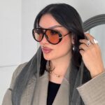 عینک آفتابی Bottega Veneta UV400 رنگ تمام مشکی