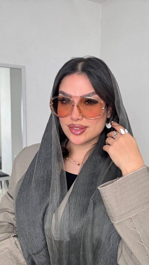 عینک آفتابی Bottega Veneta UV400 رنگ تمام مشکی